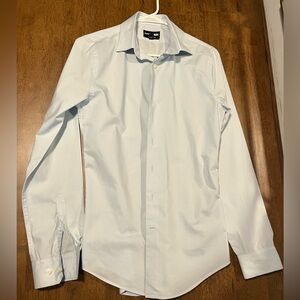 Men's Express Light Blue Dress Shirt